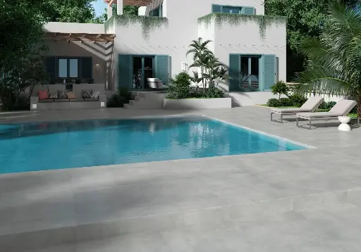 16m² Durstone Frame Gris 100x100cm